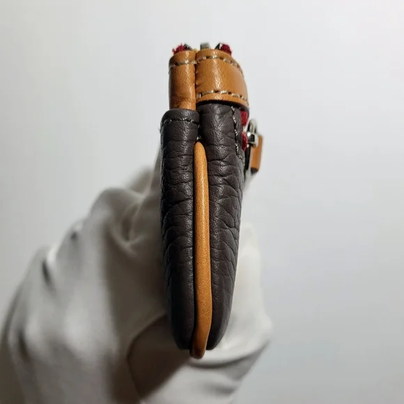 NWOT Dooney & Bourke Pebble Grain Card Case in Elephant - Picture 8 of 13